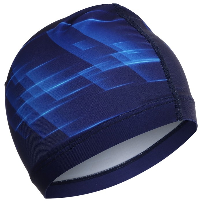 Шапочка для плавания взрослая ONLYTOP Dynamics, тканевая, обхват 54-60 см Шапочка для плавания взрослая ONLYTOP Dynamics, тканевая, обхват 54-60 см