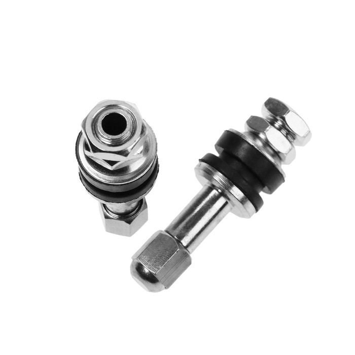 Вентиль для шин TORSO, VS-8, сборный, набор 2 шт Вентиль для шин TORSO, VS-8, сборный, набор 2 шт