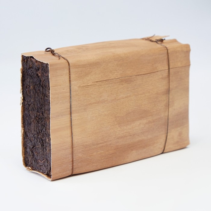 Китайский выдержанный чай  Китайский выдержанный чай "Шу Пуэр. Zhu qiao shu zhuan", 500 г, 2015 г, кирпич