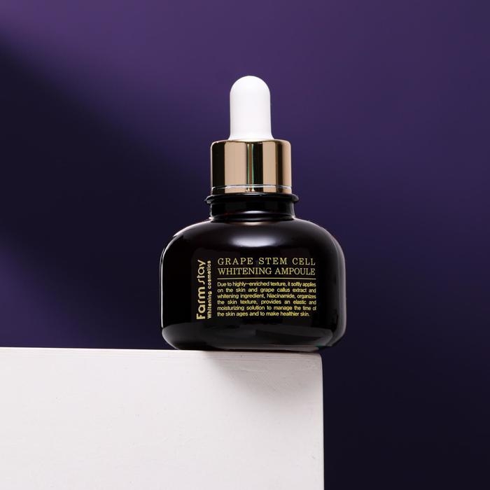 Ампульная сыворотка для лица FarmStay, с фито-стволовыми клетками винограда, 30 мл Ампульная сыворотка для лица FarmStay, с фито-стволовыми клетками винограда, 30 мл