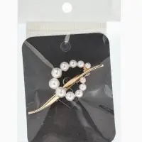 Брошь &laquo;Нежность&raquo;, жемчуг, цвет белый в золоте