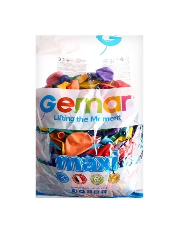 Воздушные шары латексные 12", пастель, 500 шт., МИКС