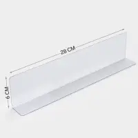 Пластиковый разделитель, высотой 6 см, L=28 см