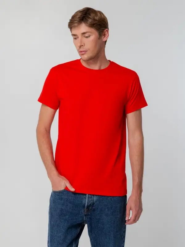 Футболка унисекс T-bolka 140, красная, размер S Футболка унисекс T-bolka 140, красная, размер S