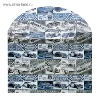 Папка-конверт на кнопке, А5, 180 мкм, МИКС