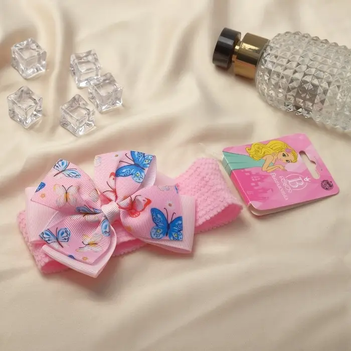 Повязка для волос Повязка для волос "Выбражулька" цветочки, 16х3 см