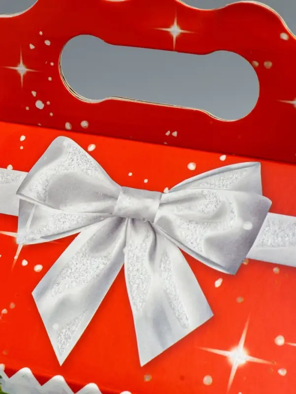 Подарочная коробка Новогодняя Корпоратив Подарочная коробка Новогодняя Корпоратив "Акцент" 20,3 х 12,3 х 41 см