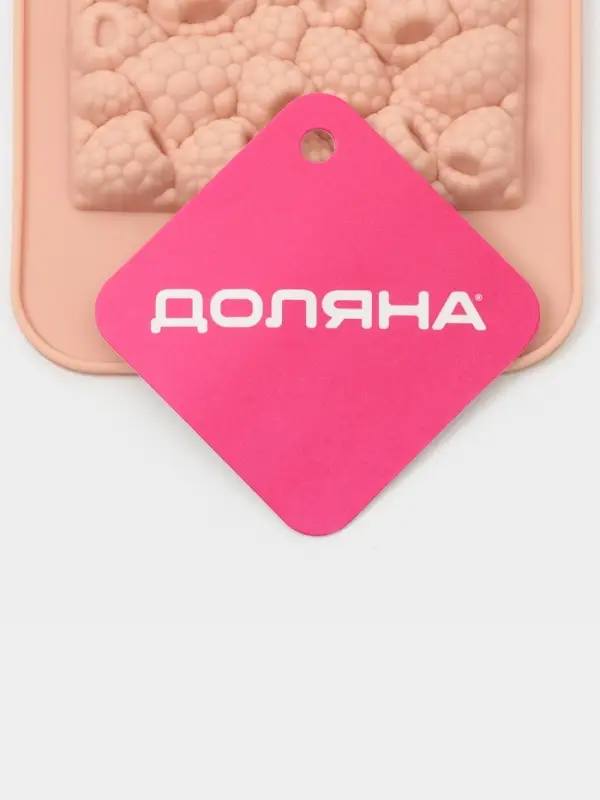 Форма для шоколада "Малина" 21x10x1 см