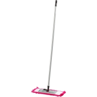 Швабра флаундер для пола пласт 47х16 в сборе с насад Chenille микрофSV5104