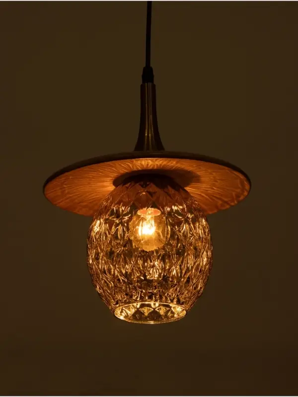 Светильник BayerLux ЭКО &laquo;Кен&raquo; 1&times;40 Вт Е27 черный/коричневый 23&times;23&times;100 см