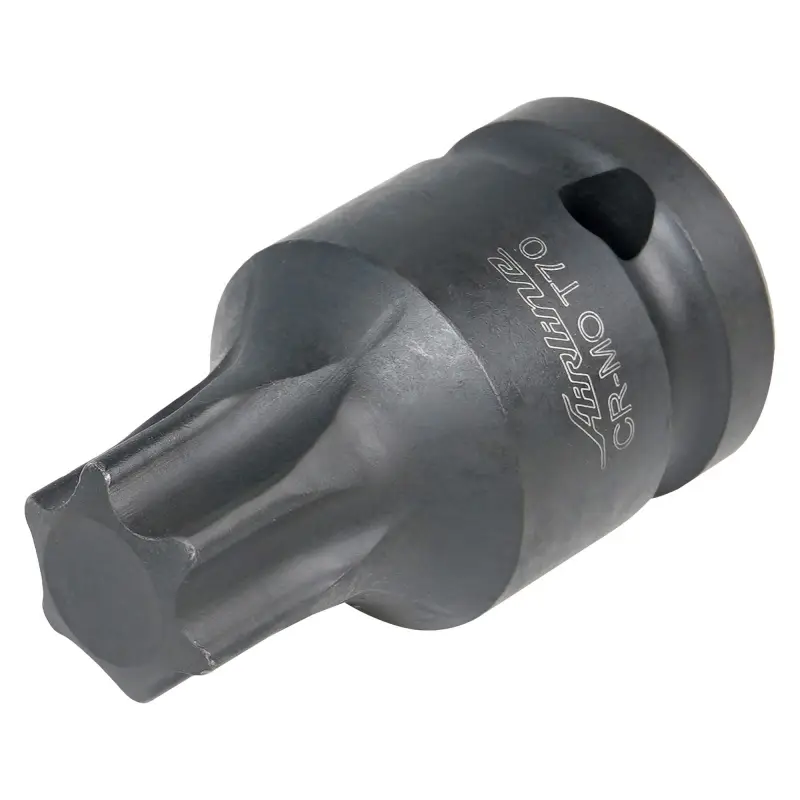 Головка ударная торцевая 1/2"DR внешний TORX T70, L=45мм