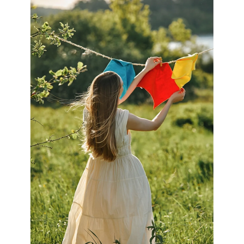 Салфетки хозяйственные Luscan микрофибра 180г 25х25см 3шт/уп син/крас/желт