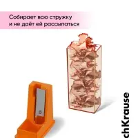 Точилка ErichKrause. City Neon, с контейнером, МИКС