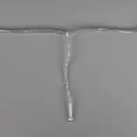 Гирлянда &laquo;Бахрома&raquo; 1.8&times;0.5 м, IP20, прозрачная нить, 48 LED, свечение мульти, 8 режимов, 220 В