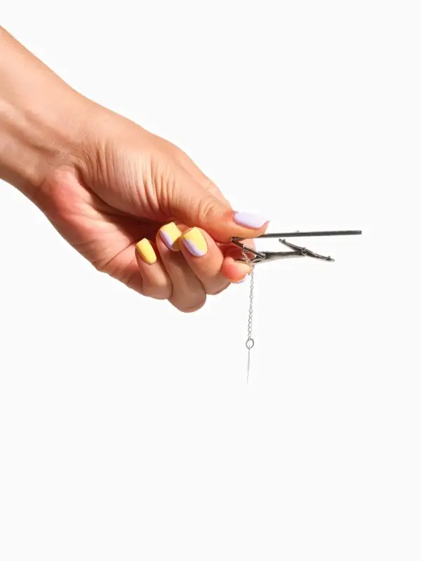 Набор мужской медный &laquo;Запонки + Зажим для галстука&raquo;, круг с гравировкой, чёрно-белый в серебре