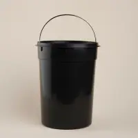 Ведро для мусора SL Home, 12 л, 27&times;32&times;43 см, бежевое