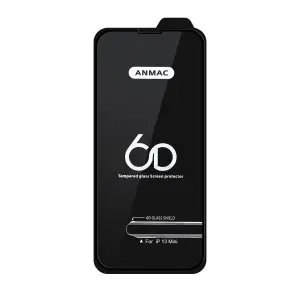 Защитное стекло для iPhone 13 Mini Anmac 6D Black без упаковки Арт. 1137162