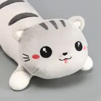 Мягкая игрушка &laquo;Кот-батон&raquo;, 60 см, цвет серый