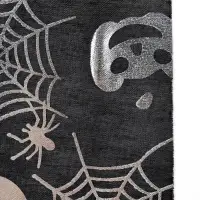 Скатерть на хеллоуин «Серебряная паутина», 200 х 140 Скатерть на хеллоуин «Серебряная паутина», 200 х 140