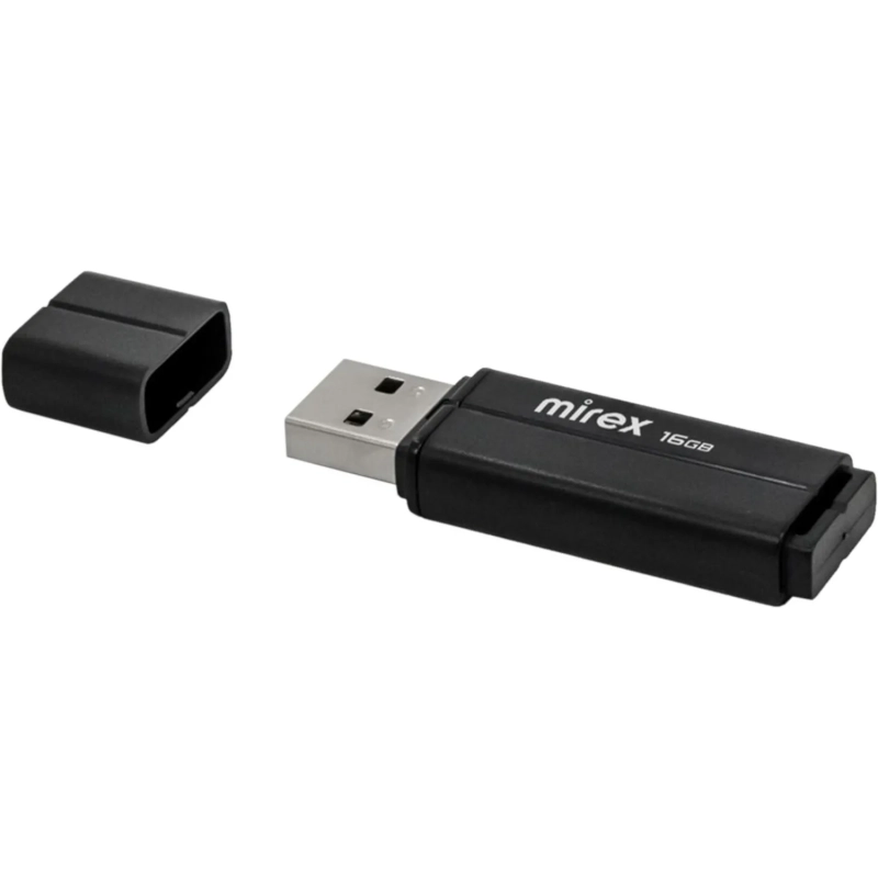 Флеш-память Mirex USB LINE BLACK 16Gb (13600-FMULBK16 )