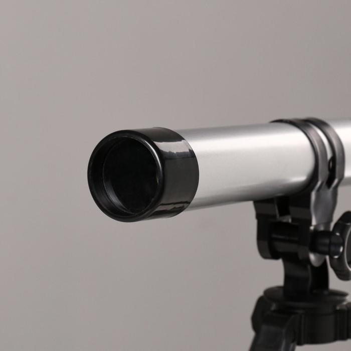 Телескоп настольный 30 кратного увеличения, серый Телескоп настольный 30 кратного увеличения, серый