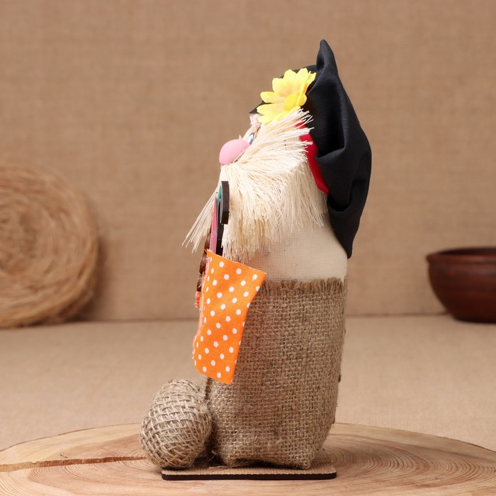 Оберег-домовой Оберег-домовой "Кузя в кепке, с перцем ", 22х13х10 см МИКС