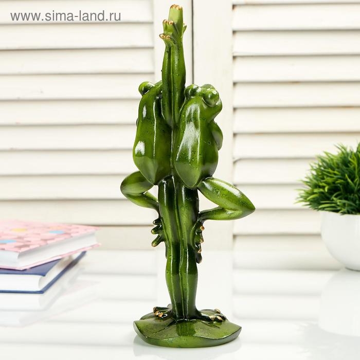 Сувенир полистоун Сувенир полистоун "Лягухи - близнецы" 25х12х8,5 см