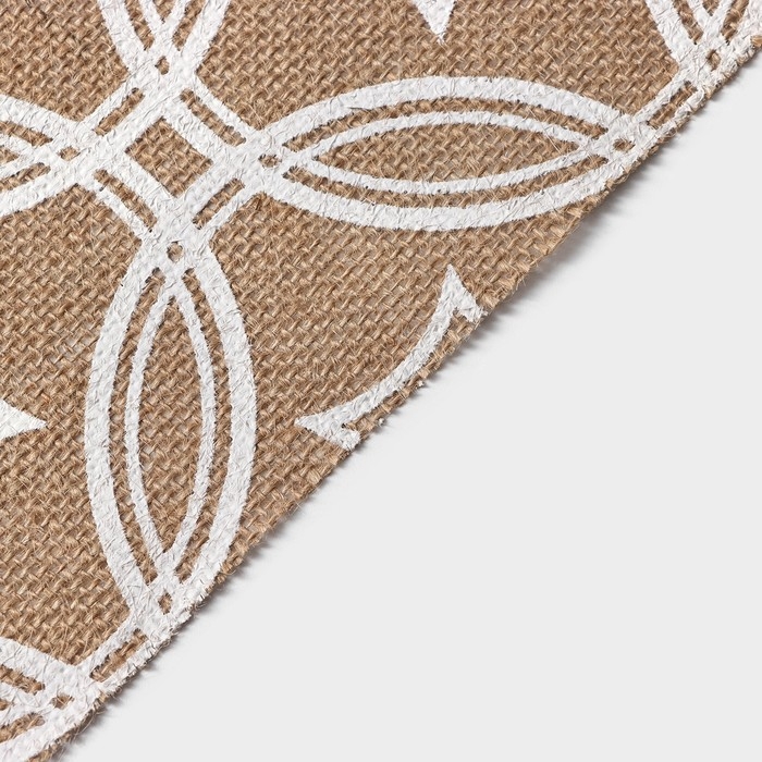 Салфетки сервировочные на стол Доляна &laquo;Капия&raquo;, 4 шт, 40&times;30 см, цвет бежевый