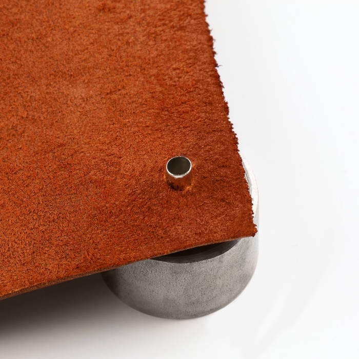 Кнопки установочные, Омега (О-образные), d = 15 мм, 6 шт, с установщиком, цвет серебряный Кнопки установочные, Омега (О-образные), d = 15 мм, 6 шт, с установщиком, цвет серебряный