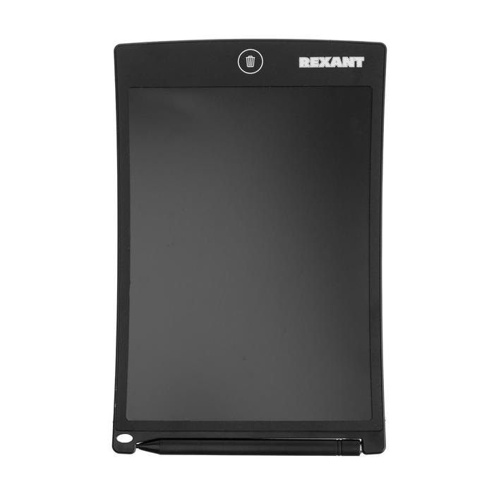 Планшет для рисования Rexant 70-5001, 8.5 Планшет для рисования Rexant 70-5001, 8.5", защита от стирания, чёрный
