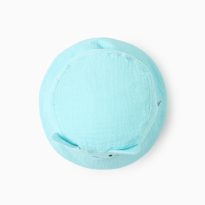 Панама для девочки, цвет мятно-голубой, размер 50 Панама для девочки, цвет мятно-голубой, размер 50