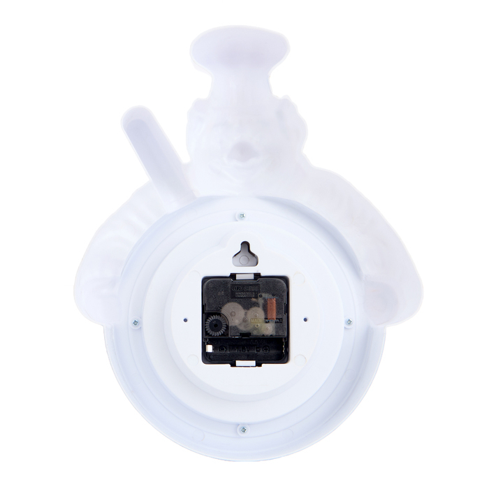 Часы настенные интерьерные, для кухни,  Часы настенные интерьерные, для кухни, "Повар со сковородой", дискретный ход, 26.5 х 20 см