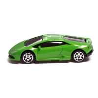 Машина металлическая LAMBORGHINI HURACAN LP610-4, 1:64, цвет зелёный