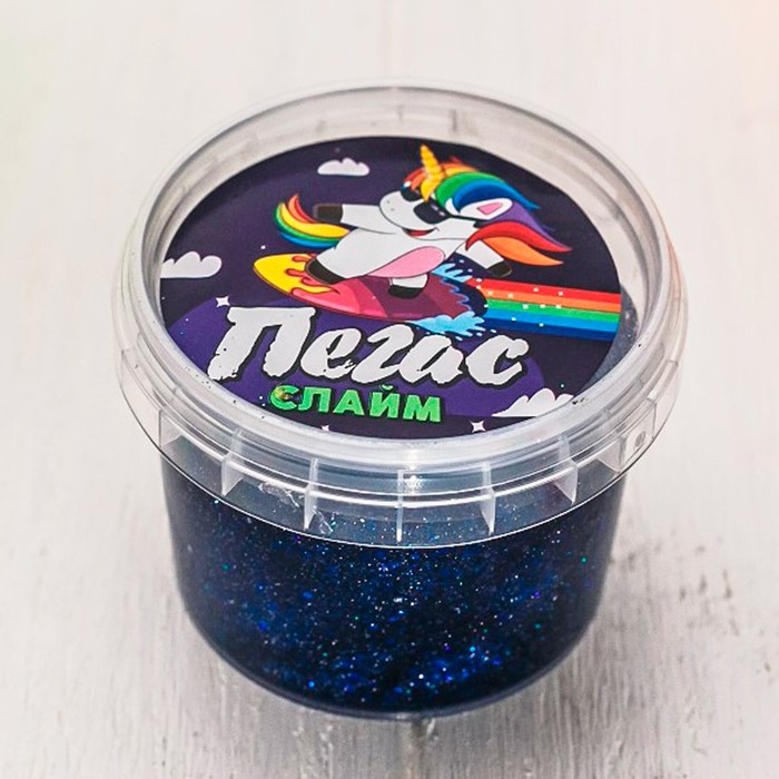 Слайм «Пегас» Голография, Синий, 90 г Слайм «Пегас» Голография, Синий, 90 г
