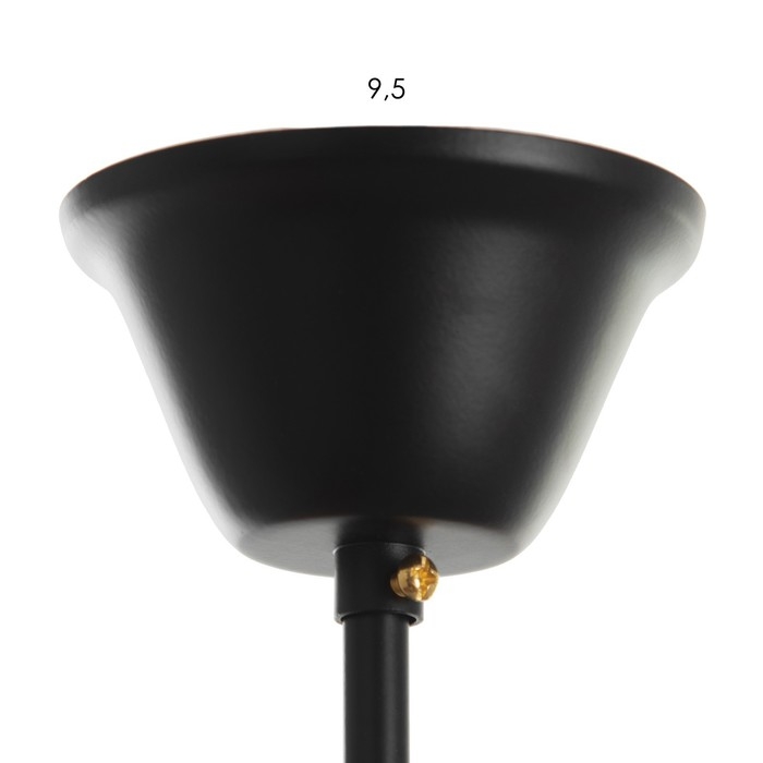 Люстра BayerLux  Люстра BayerLux "Грелин" Е27 40Вт черный 30х30х70 см