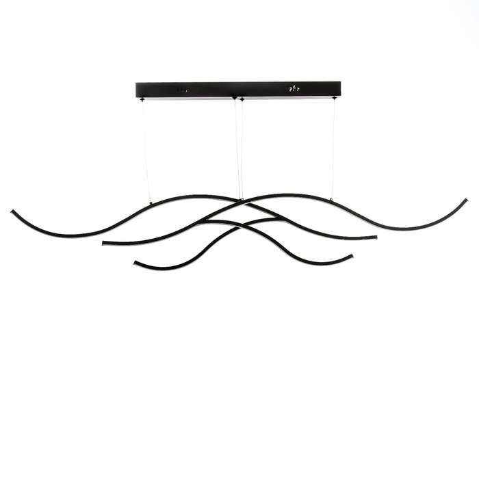 Светильник BayerLux "Волны" LED 72Вт 4000К черный 100х25х100 см