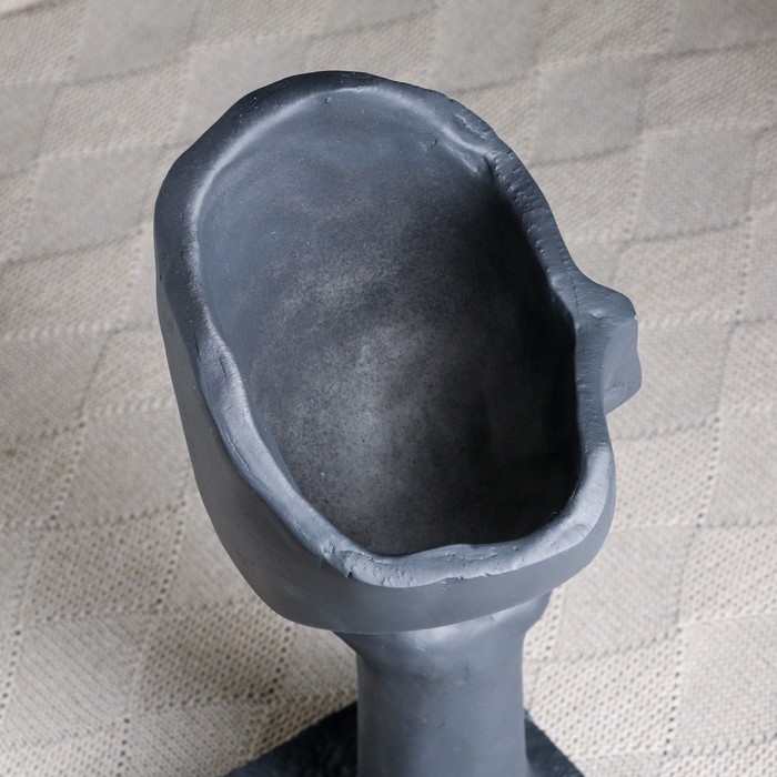 Кашпо - ваза  Кашпо - ваза "Сила ожидания" 31х12х12см