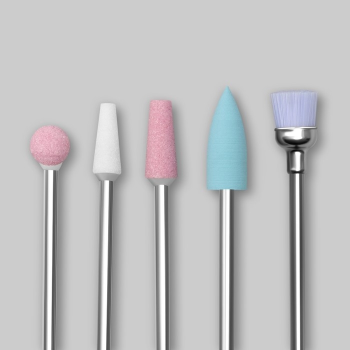 Фрезы для маникюра в пластиковом органайзере, 10 шт Фрезы для маникюра в пластиковом органайзере, 10 шт