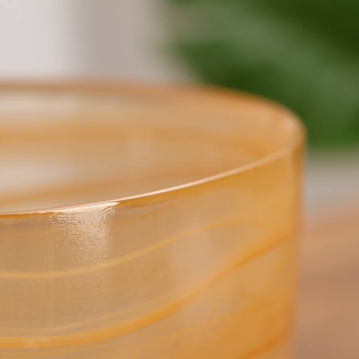 Горшок цветочный с поддоном Горшок цветочный с поддоном "Гармония", бежевый 1 л