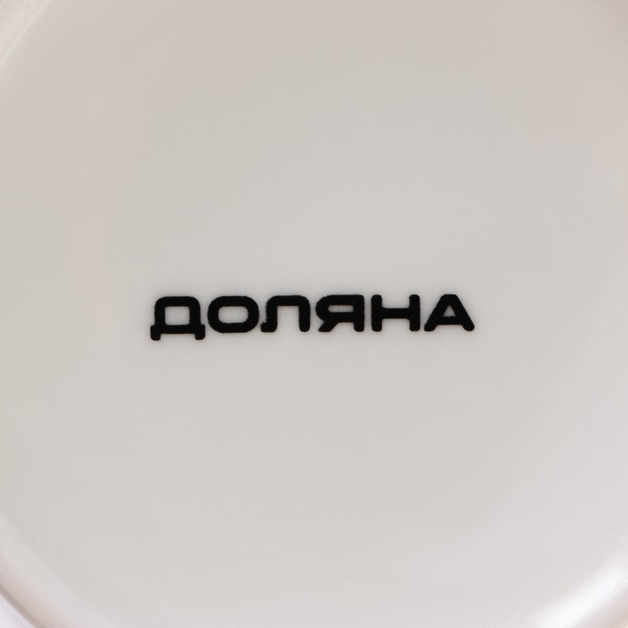 Кружка фарфоровая Доляна &laquo;Одуванчики&raquo;, 300 мл