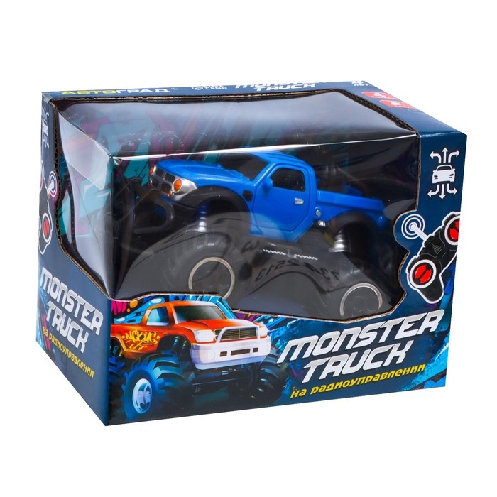 Джип радиоуправляемый «Пикап», работает от батареек, цвет синий Джип радиоуправляемый «Пикап», работает от батареек, цвет синий