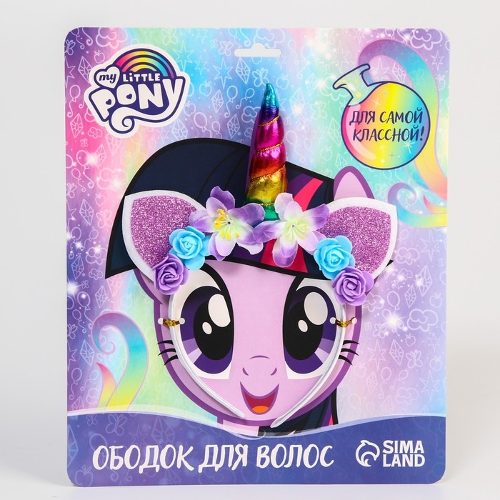 Ободок для волос  Ободок для волос "Пони Искорка", My Little Pony