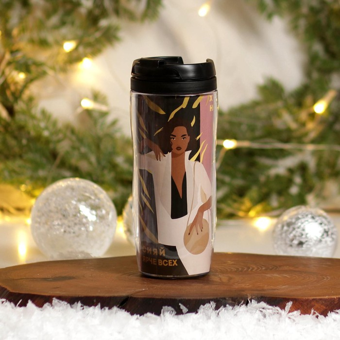 Новый год. Подарочный набор &laquo;Меняй старый год на новый&raquo;: термостакан 350 мл., ланч-бокс 500 мл