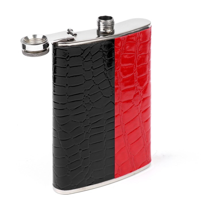 Подарочный набор 6 в 1 Подарочный набор 6 в 1 "Дубль": фляжка 270 мл, воронка, 4 рюмки, 17 х 17 см