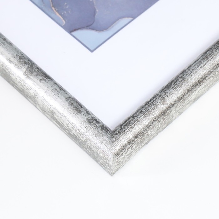 Фоторамка пластик Фоторамка пластик "Радуга" 21х30 см, сталь