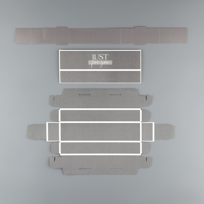 Коробка для конфет, кондитерская упаковка, 5 ячеек, «Для тебя!», 5 х 21 х 3.3 см Коробка для конфет, кондитерская упаковка, 5 ячеек, «Для тебя!», 5 х 21 х 3.3 см