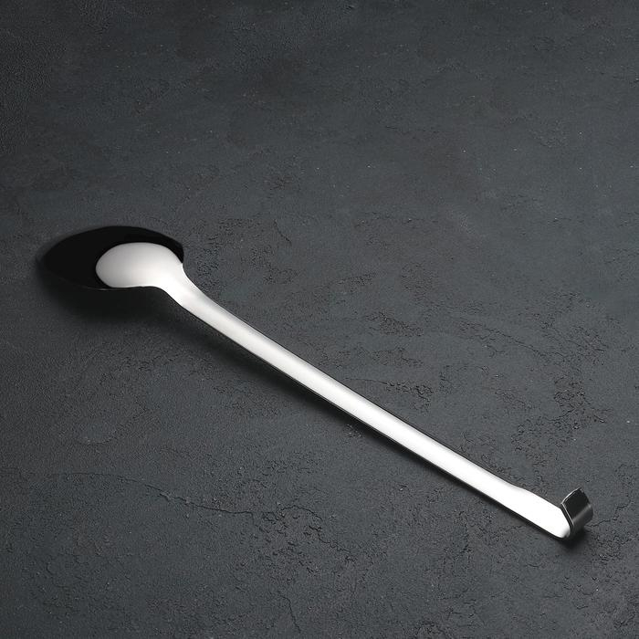 Ложка гарнирная из нержавеющей стали цельнометаллическая, 35 мл, h=39 см, толщина 3 мм Ложка гарнирная из нержавеющей стали цельнометаллическая, 35 мл, h=39 см, толщина 3 мм