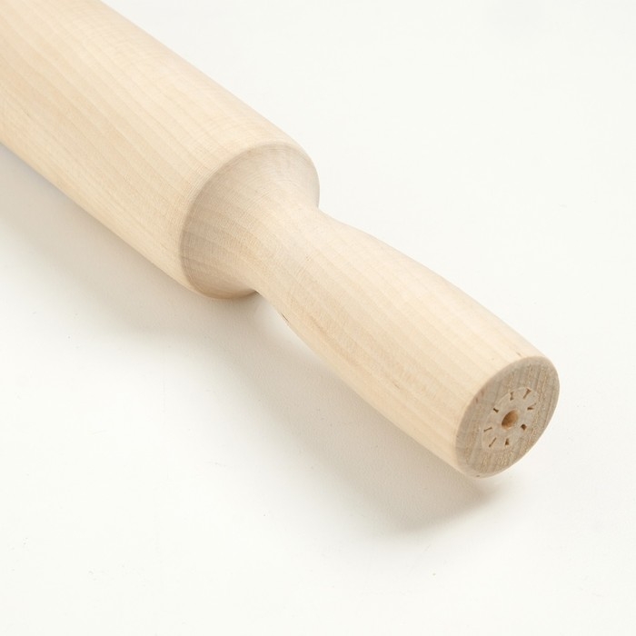 Скалка деревянная, берёза, 43×4.5 см Скалка деревянная, берёза, 43×4.5 см