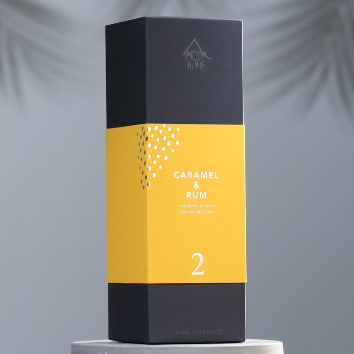 Диффузор ароматический Диффузор ароматический "Premium", 100 мл,карамель и ром