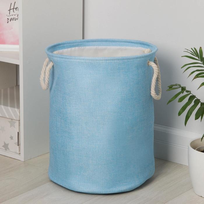 Корзина бельевая текстильная «Чистота», 35×45 см Корзина бельевая текстильная «Чистота», 35×45 см